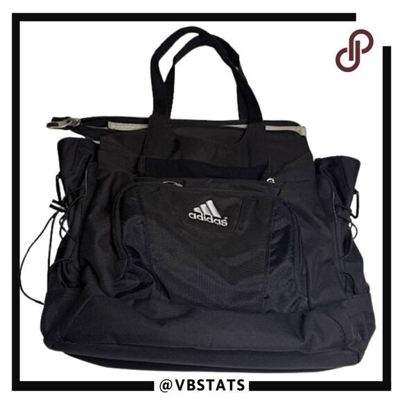 Adidas Men's Sports Gym Duffle Bag Black One Size - Picture 1 of 13
